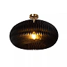 ARMONI Flush ceiling light Ø52 cm E27 black (Lucide)