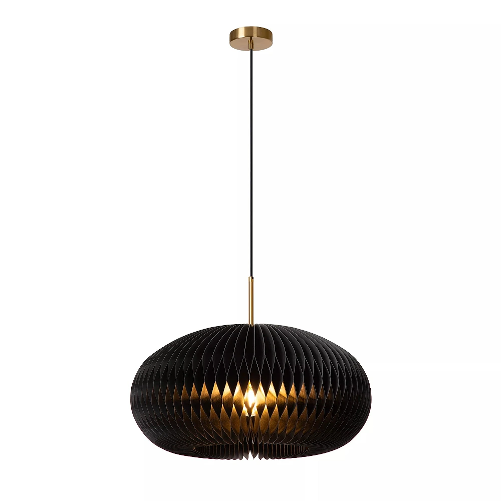 ARMONI Pendant light Ø52 cm E27 black (Lucide)