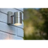 ARNE-LED outdoor wall spotlight LED GU10 1x5W satin chrome (Lucide)