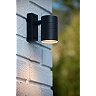 ARNE-LED outdoor wall spotlight 1xGU10 black (Lucide)