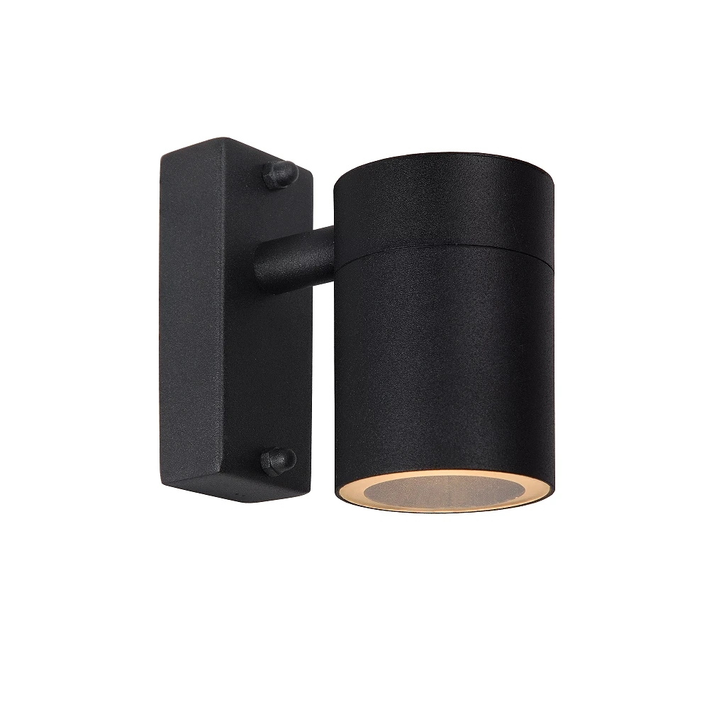ARNE-LED outdoor wall spotlight 1xGU10 black (Lucide)