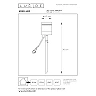ARNE-LED garden spotlight LED GU10 1x5W satin chrome (Lucide)