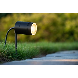 ARNE-LED outdoor garden spotlight 1xGU10 Black (Lucide)