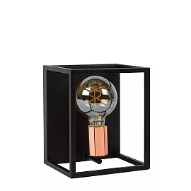 ARTHUR Wall light 18,5x16 cm 1xE27 black (Lucide)