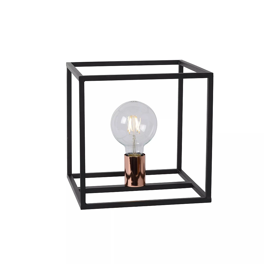 ARTHUR Table lamp 26x26 cm 1xE27 black (Lucide)