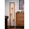 ARTHUR Floor lamp 141x26 cm 3xE27 black (Lucide)