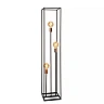 ARTHUR Floor lamp 141x26 cm 3xE27 black (Lucide)