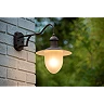 ARUBA outdoor wall light Ø25 cm 1xE27 rust brown (Lucide)