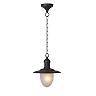 ARUBA outdoor pendant light Ø25 cm 1xE27 rust brown (Lucide)