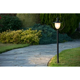 ARUBA lamp post Ø25 cm 1xE27 black (Lucide)