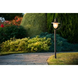 ARUBA lamp post Ø25 cm 1xE27 rust brown (Lucide)