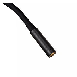 ASJA rechargeable LED wall reading light 3 W 2700 K black (Lucide)