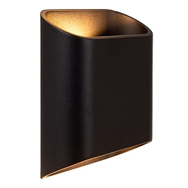 ATILA outdoor wall light LED 2x5W 2700K black (Lucide)