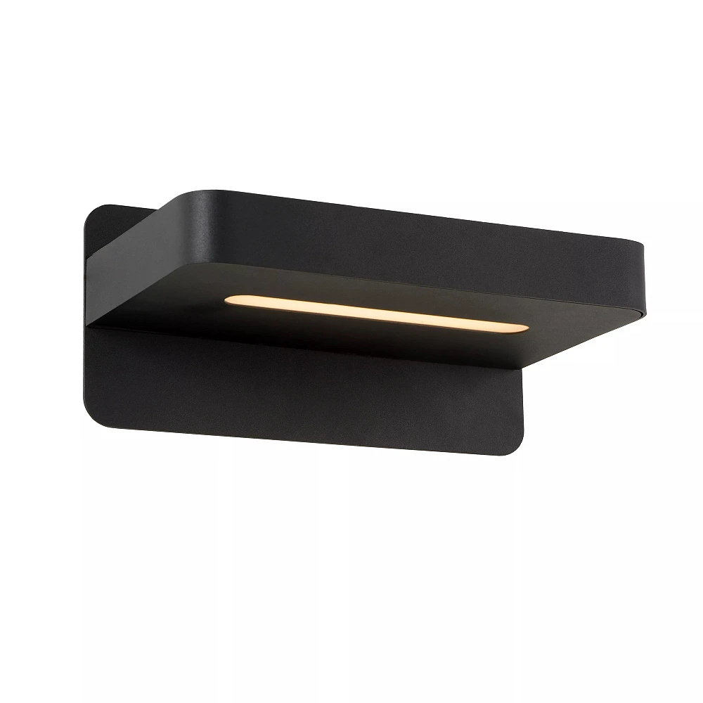 ATKIN bedside / wall light LED 6 W 3000K with USB black (Lucide)