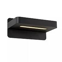ATKIN bedside / wall light LED 6 W 3000K with USB black (Lucide)