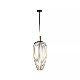 AURELIE piekaramā lampa Ø30 cm 1 x GU10 MR11 zelta (Lucide)