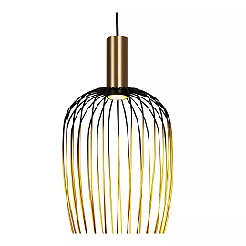 AURELIE piekaramā lampa Ø30 cm 1 x GU10 MR11 zelta (Lucide)