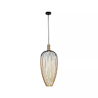 AURELIE piekaramā lampa Ø30 cm 1 x GU10 MR11 zelta (Lucide)