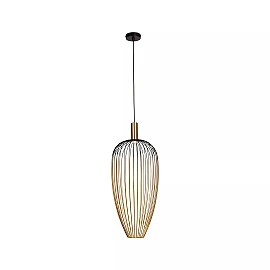 AURELIE piekaramā lampa Ø30 cm 1 x GU10 MR11 zelta (Lucide)
