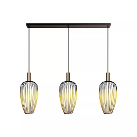 AURELIE piekaramā lampa 3 x GU10 MR11 zelta (Lucide)
