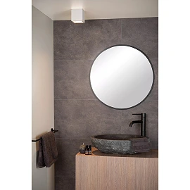 AVEN bathroom ceiling spotlight 1xGU10 50 W white (Lucide)