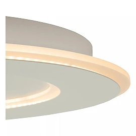 AXELLE round LED ceiling light 24 W 2700 K white (Lucide)