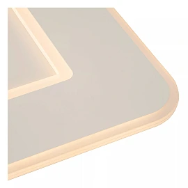 AXELLE square LED ceiling light 24 W 2700 K white (Lucide)