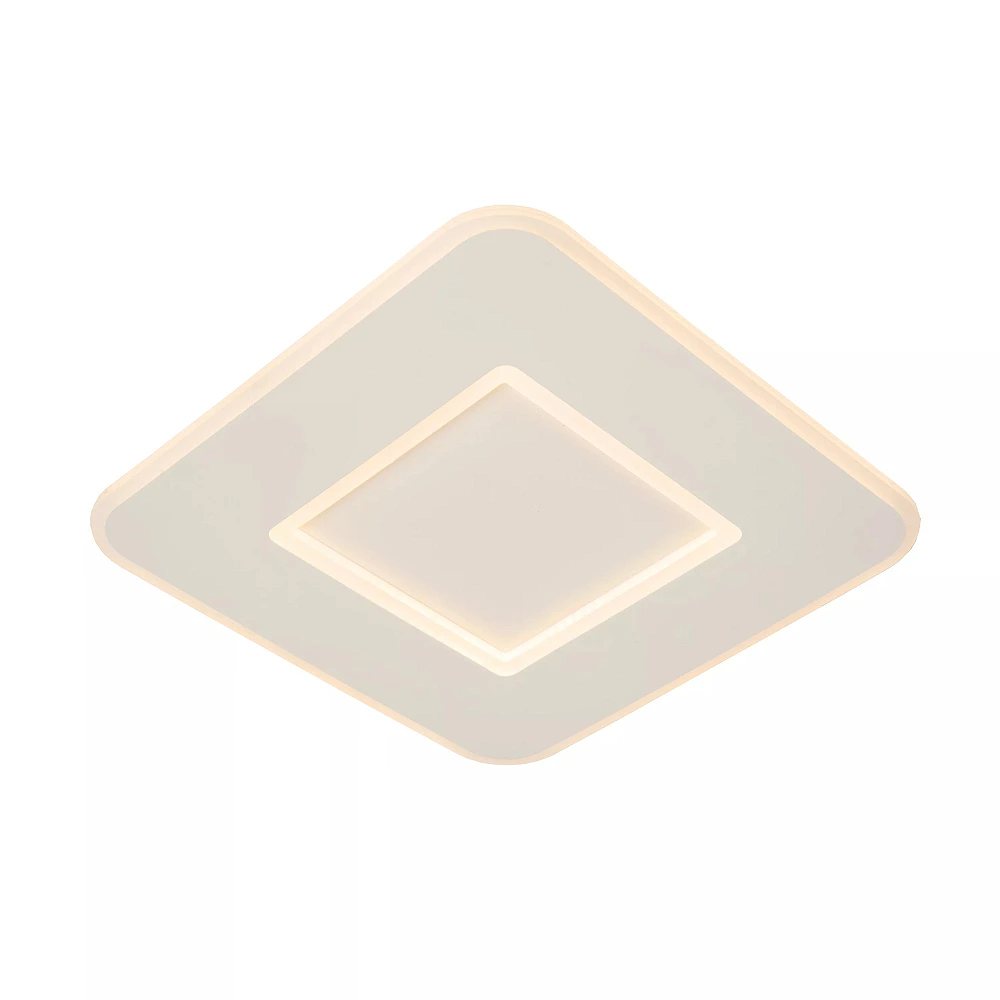 AXELLE square LED ceiling light 24 W 2700 K white (Lucide)