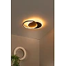 AXELLE apaļa LED griestu lampa 24 W 2700 K melna (Lucide)