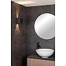 AXI Bathroom wall spotlight 2x7W Integrated LED IP54 Black (Lucide)