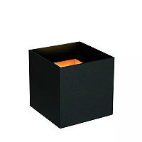 AXI Bathroom wall spotlight 2x7W Integrated LED IP54 Black (Lucide)