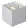 AXI bathroom LED wall spotlight 2 x 7 W 2700K IP54 white (Lucide)