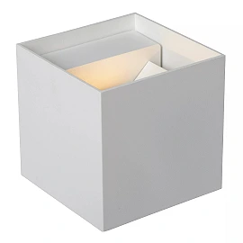 AXI bathroom LED wall spotlight 2 x 7 W 2700K IP54 white (Lucide)