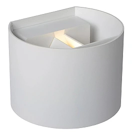 AXI bathroom LED wall spotlight 2 x 3,5 W 2700K IP54 white (Lucide)