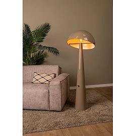 BARONE floor lamp Ø 52.6 cm 1xE27 Taupe (Lucide)