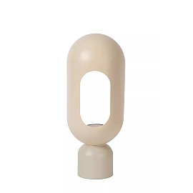 BARRIS Table lamp 39x32 cm 1xE27 taupe (Lucide)