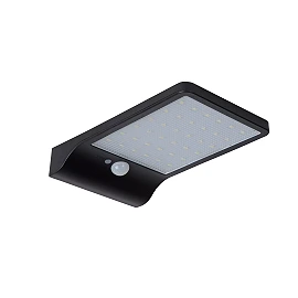 BASIC outdoor wall light LED 1x3W 2700K black (Lucide)