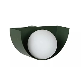 BENNI Wall light 1xG9 green (Lucide)