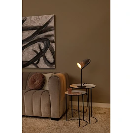 BENSEN Table lamp 1xE14 grey (Lucide)
