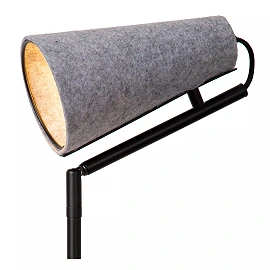 BENSEN Table lamp 1xE14 grey (Lucide)
