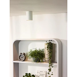BENTOO-LED griestu prožektors Ø8 1 x 5 W GU10 3000K balts (Lucide)