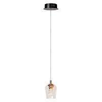 BERLIANE Pendant light LED dim 1x4W 2700K Transparent (Lucide)