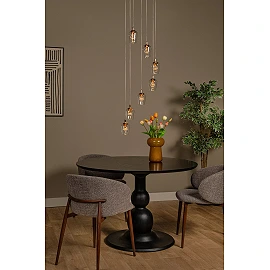 BERLIANE Pendant light LED dim 7x4W 2700K Transparent (Lucide)