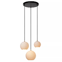 BINA piekaramā lampa Ø40 cm 3 x E27 balta porcelāna (Lucide)