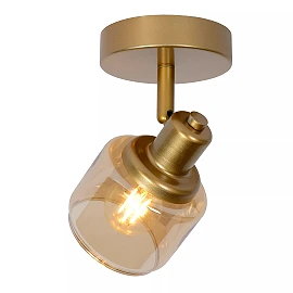 BJORN Ceiling spotlight 1xE14 matt gold / brass (Lucide)