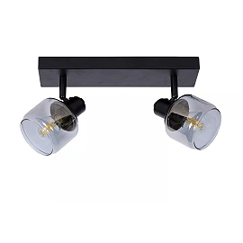 BJORN Ceiling spotlight 2xE14 black (Lucide)