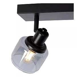 BJORN Ceiling spotlight 2xE14 black (Lucide)