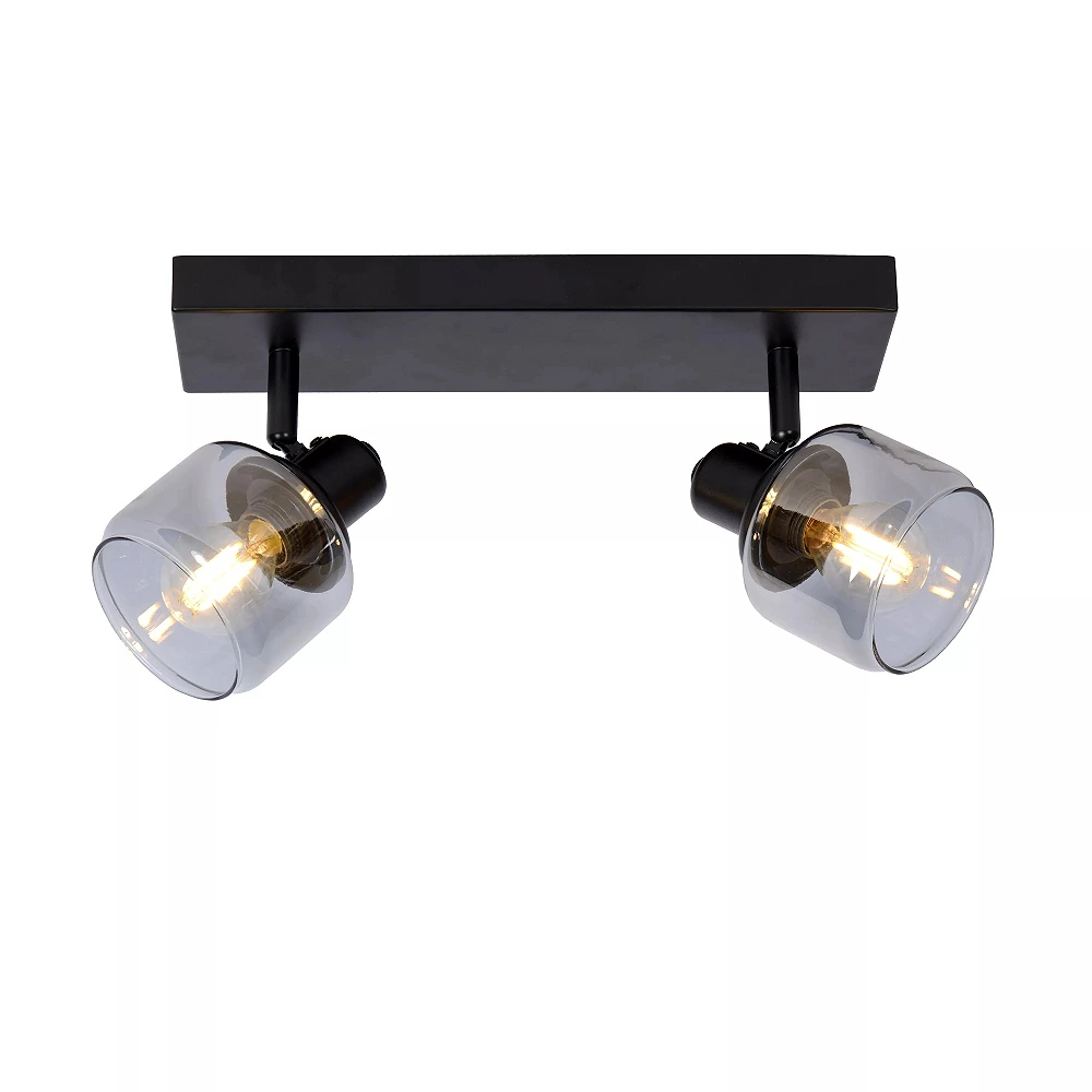 BJORN Ceiling spotlight 2xE14 black (Lucide)
