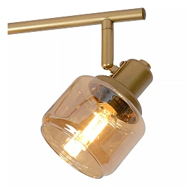 BJORN Ceiling spotlight 4xE14 matt gold / brass (Lucide)