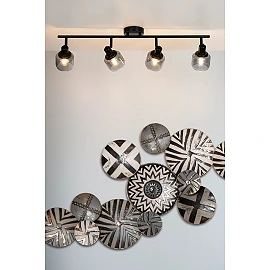 BJORN Ceiling spotlight 4xE14 black (Lucide)